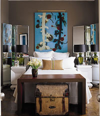 Internal view of a city apartment