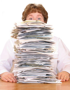 Getting sick of loads of paperwork?!