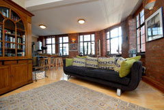 Open plan warehouse conversion