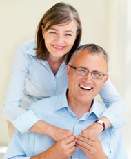 happy australian couple