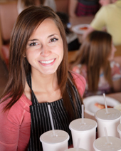 Part time waitress
