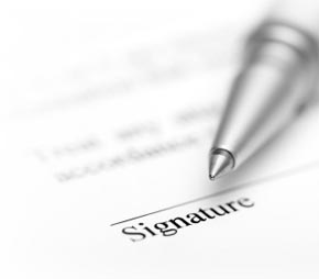 Signing a stat dec
