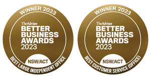 Best Customer Service (Office) and Best Large Independent Office