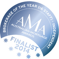 Australian Mortgage Awards 2014 - Brokerage of the Year finalist