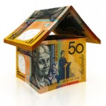 house made of $50 AUD notes