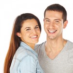 Cheerful young couple