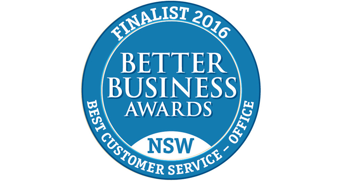 We're Best Customer Service Finalists!