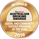 social and community service program of the year 2016