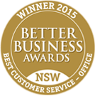 BBA Customer service award 2015