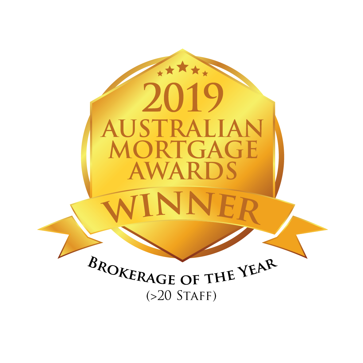 Australian Mortgage Awards 2019 Winner Seal