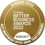 Better Business Awards 2022: Best Independent Office (More than 5 Brokers) award logo