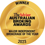 The Adviser Australian Broking Award Winner for Major Independednt Brokerage of the year 2023 Award Logo