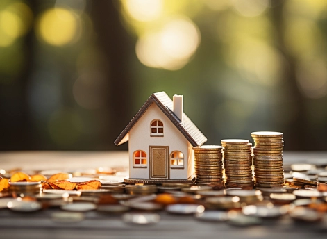 money and house