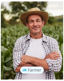 Self-employed farmer